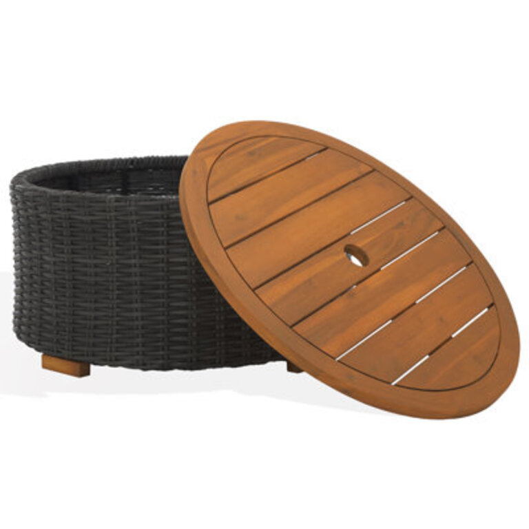 Maddie Circular 256 L x 256 W Outdoor Coffee Table