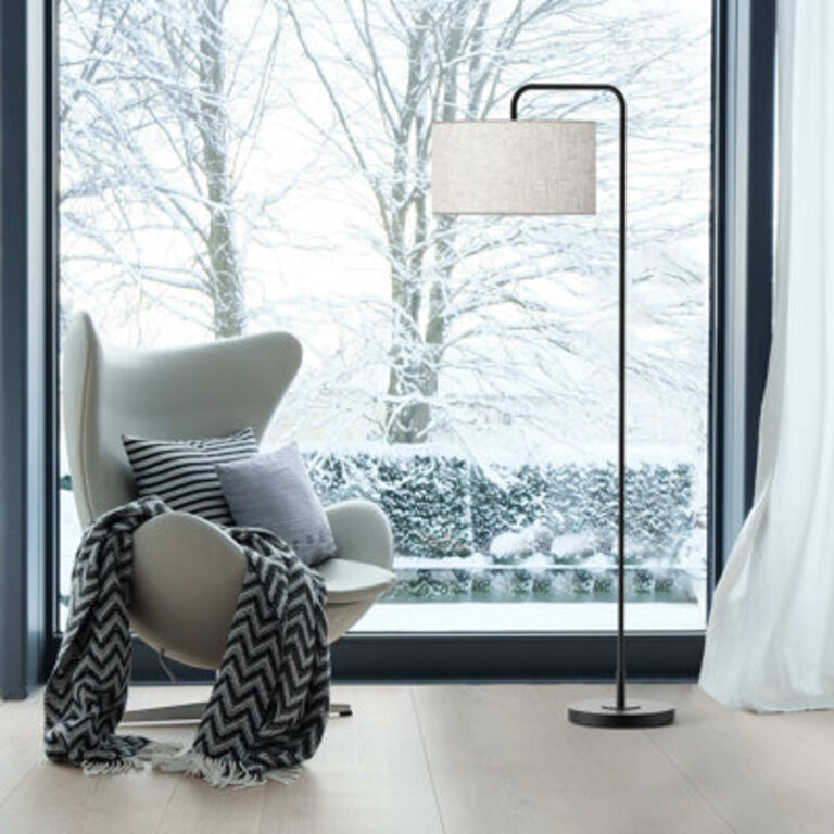 Landrau 655 Arched Floor Lamp