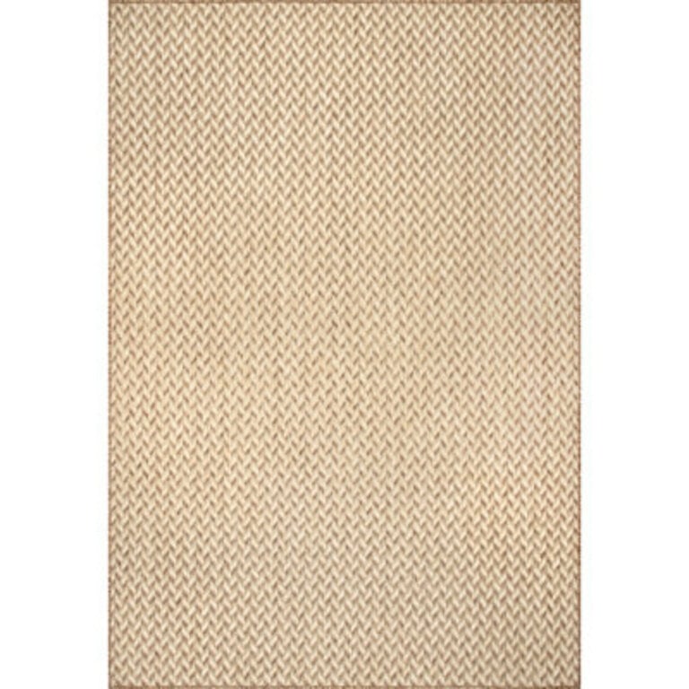 Malaya Herringbone Power Loom IndoorOutdoor Rug