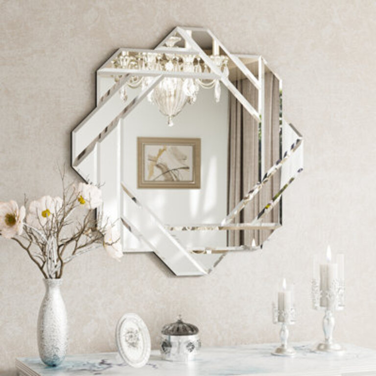 Sommerset Beveled Glass Decorative Wall Mirror