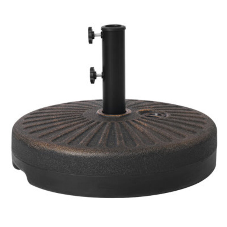 Verona Round Hard Plastic Free Standing Umbrella Base