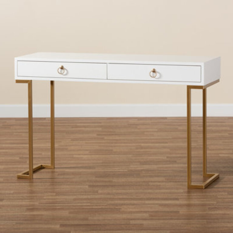 472 Solid Wood Top Console Table