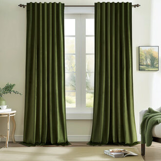 Alicea Velvet 100 Blackout Thermal Curtain Panel Pair