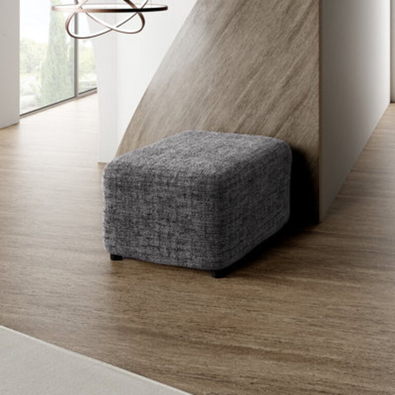 Stretchy Slipcover for Ottoman - Durable  Stylish - Microfibra Printed Collection