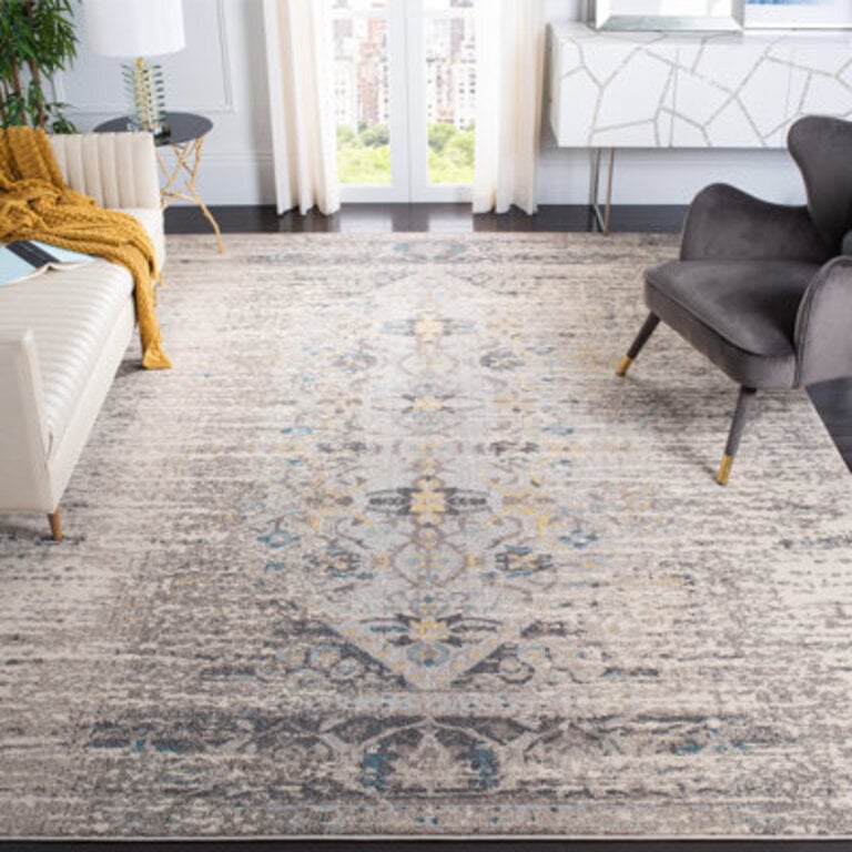 Sorensen Oriental GreyBeige Area Rug