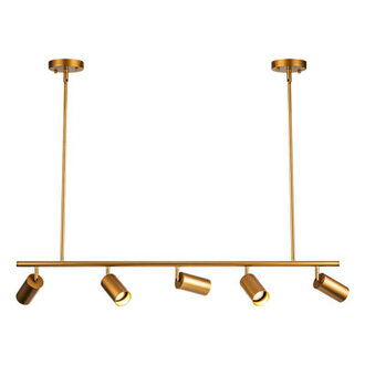Abramson 4331 5 -Light Standard Track Kit with Dimmable and Adjustable Head