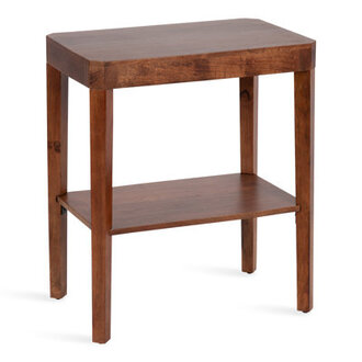 Ardentown Solid Wood Side Table with Storage