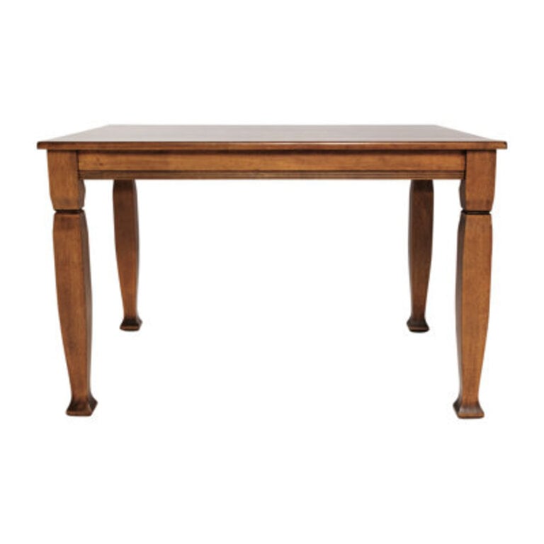Solid Wood Commercial Grade Dining Table with Turned Legs