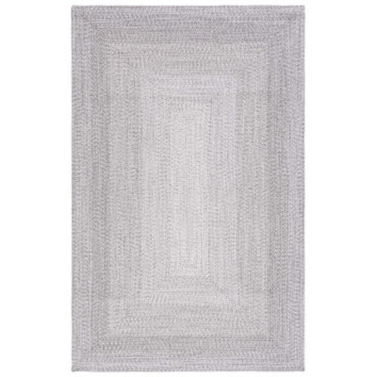 Trogdon Handmade Handwoven Area Rug in Dark GreyLight Grey