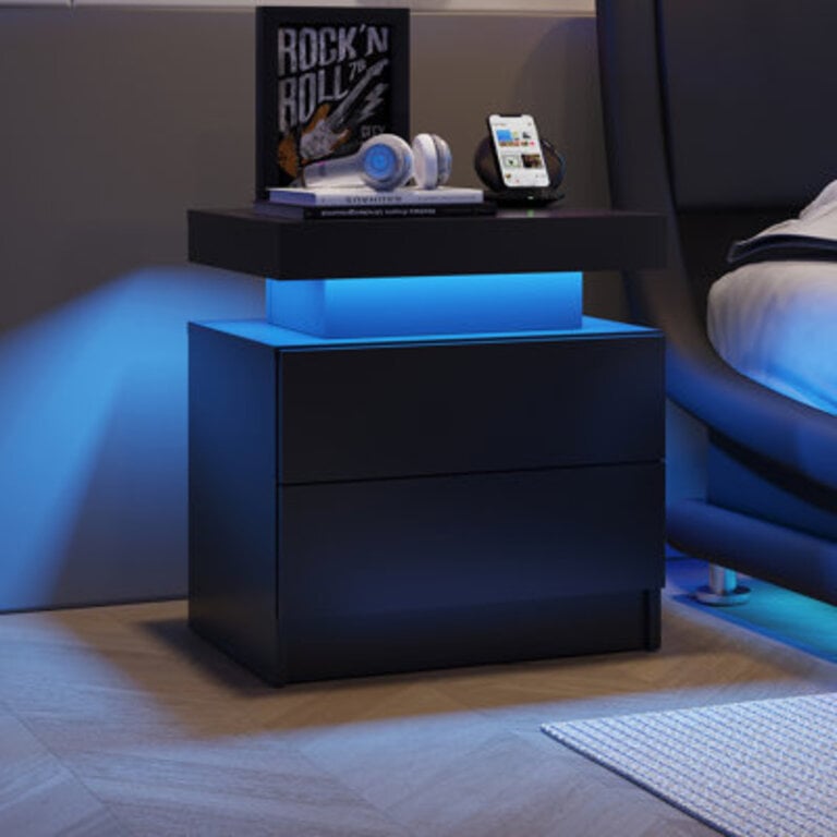 Desassure 20 W Particle Board  Chipboard Nightstand