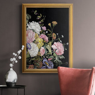 UA CH Baroque Diptych II  Journal Of Natural History VIII  Painting Print