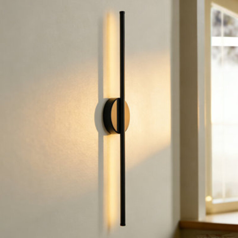 Brynie Iron Metal LED Hardwired Semi Flush Mounted Sconce