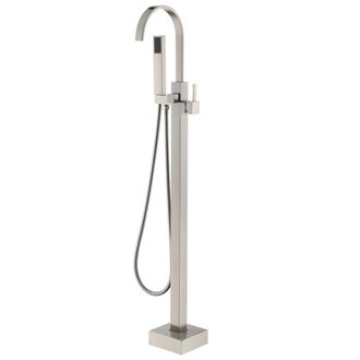 Single Handle Floor Mounted Tub Faucet