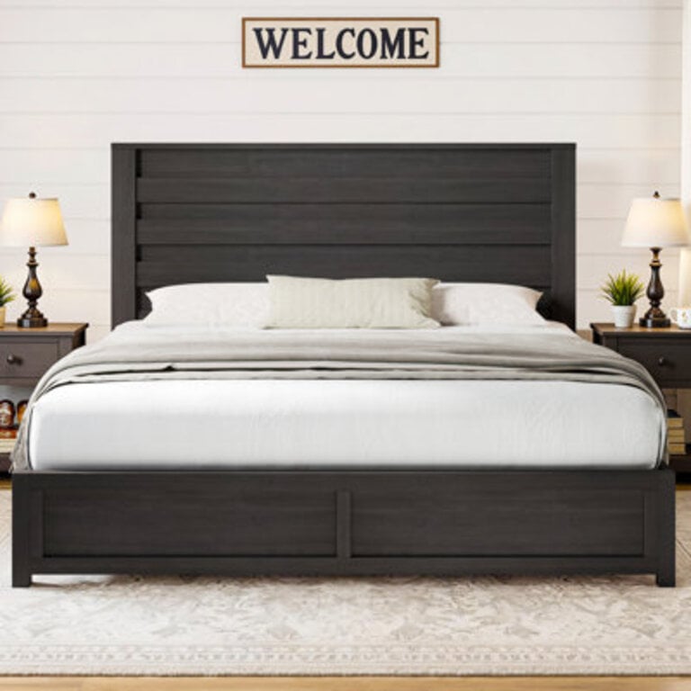 Louby 49 Farmhouse Platform Bed