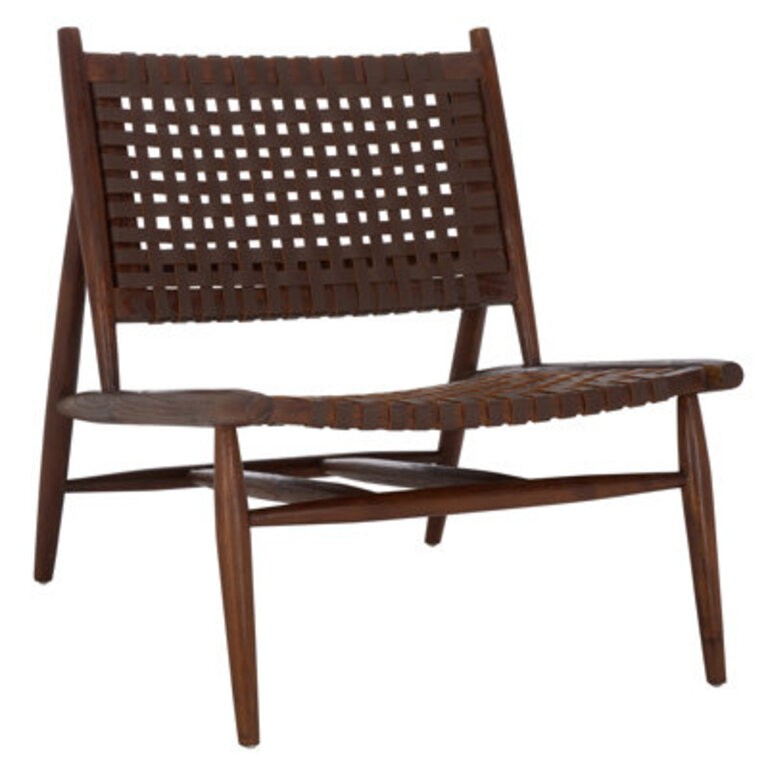 Laylon Leather Side Chair