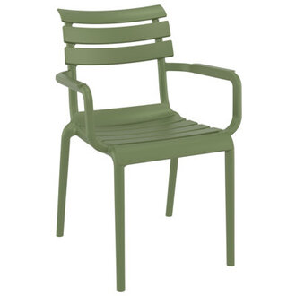 Aragons Stacking Patio Dining Armchair