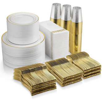 Rim Party Supplies Kit for 100 Guests