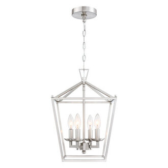 Duward 4 - Light Dimmable Lantern Chandelier