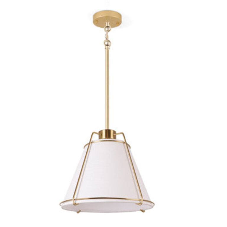 Leibuy 1 - Light Brushed Brass Pendant
