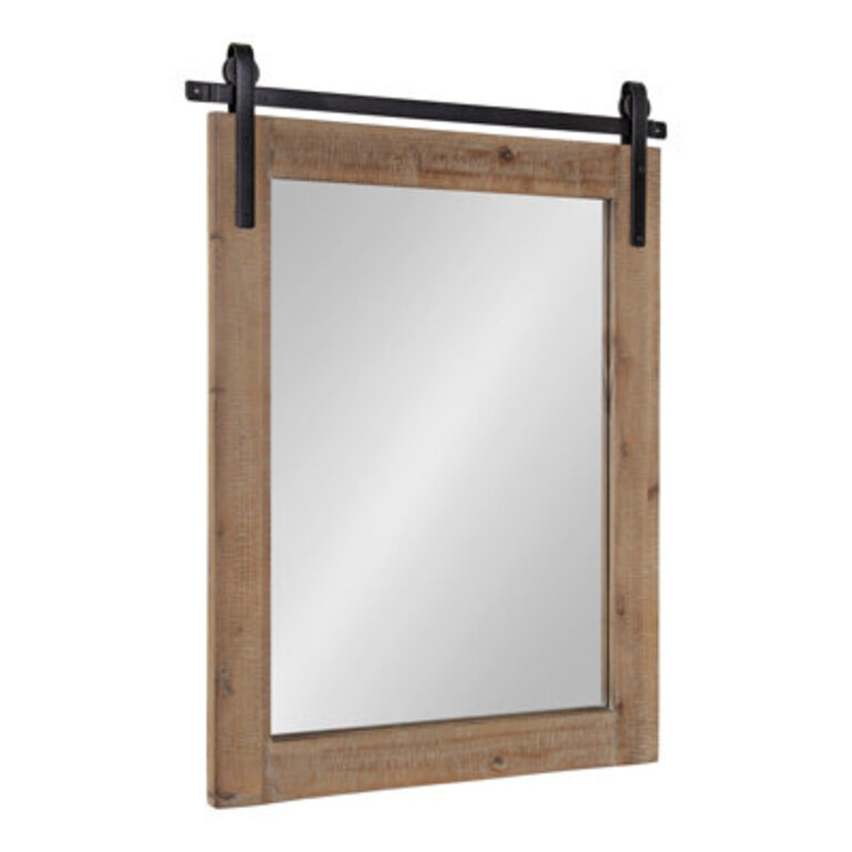 Dayanah Modern Farmhouse Distressed Accent Mirror