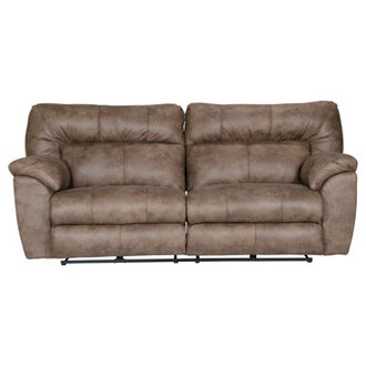 90 Power Recline Upholstered Sofa with USB Charging Ports