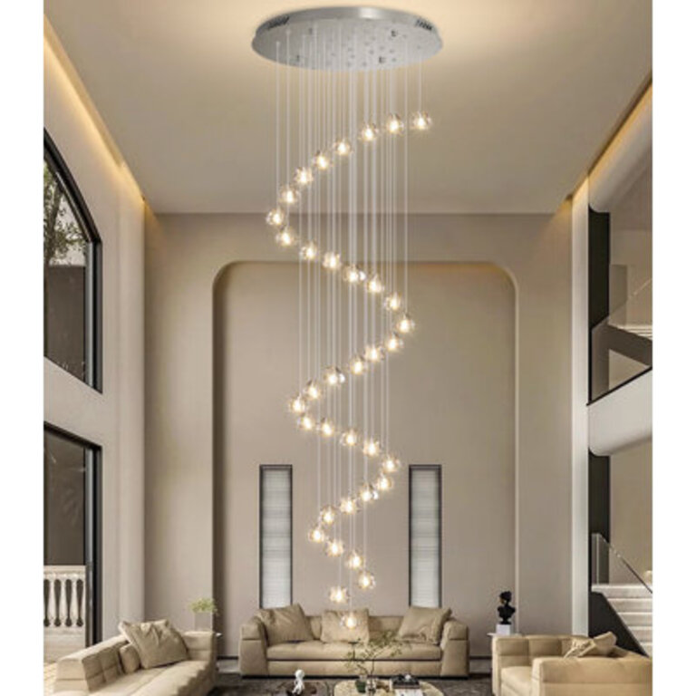 Antila Glam Chandelier Crystal Globe Light