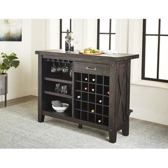 Kilby 55 Solid Wood Wine Bar