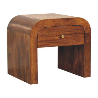 Aviance 18 W Solid Wood Nightstand