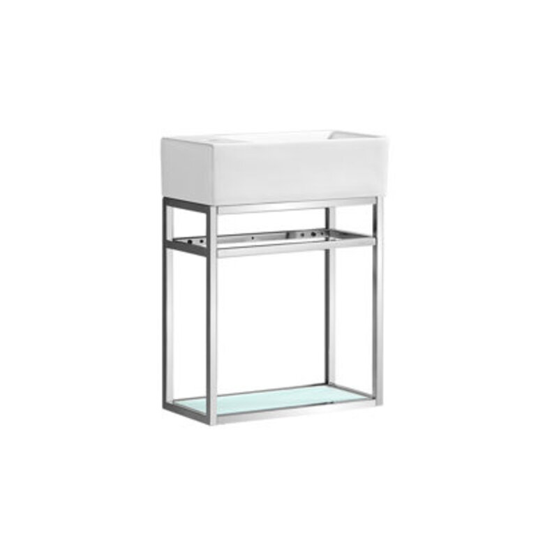 19 Wall-Mounted Single Bathroom Vanity Set