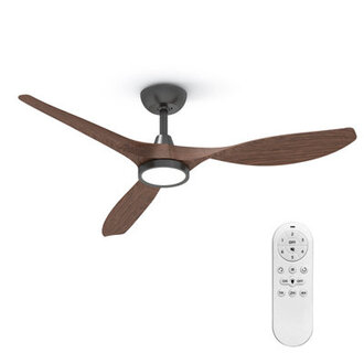 52 Ulanda Blade LED Propeller Ceiling Fan with Remote Control