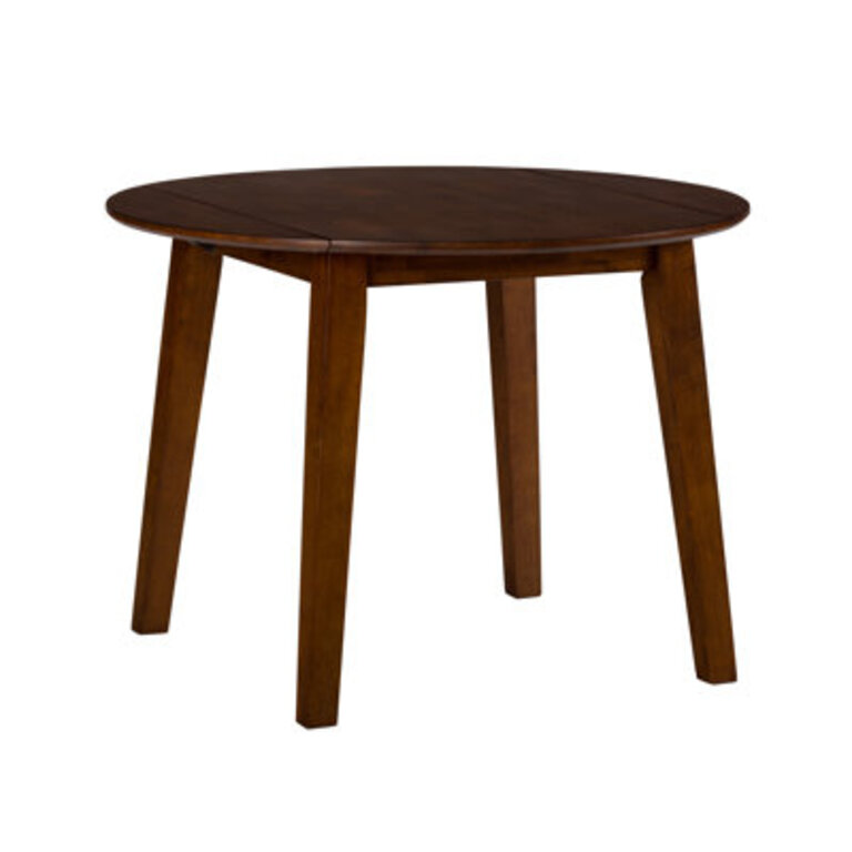 Iyad Drop Leaf Acacia Solid Wood Dining Table
