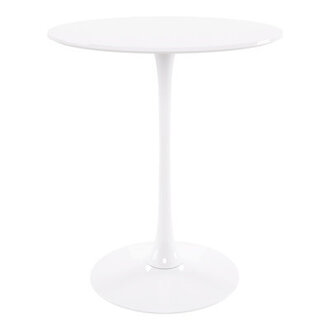Bar Table Round Metal Base Dining Table