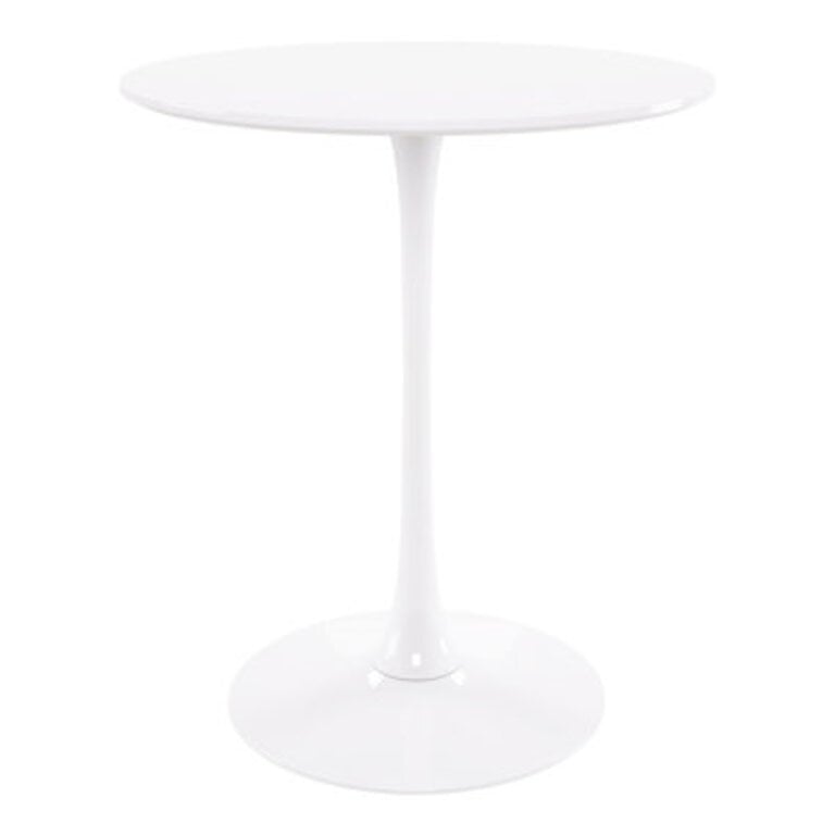 Bar Table Round Metal Base Dining Table