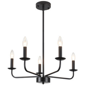 Taibah 5 - Light Dimmable Candle Style Classic Chandelier