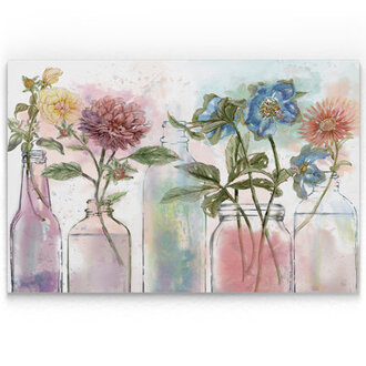 Vintage Bottle Collection - Print on Canvas