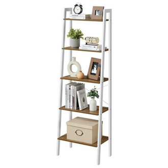 Jabari 679 H x 22 W Metal Ladder Bookcase