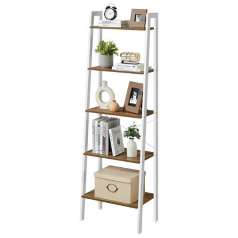Jabari 679 H x 22 W Metal Ladder Bookcase