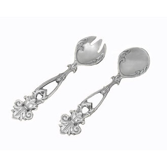 Fleur De Lis Salad Servers