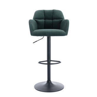 Gareth Swivel Adjustable Height Bar Stool