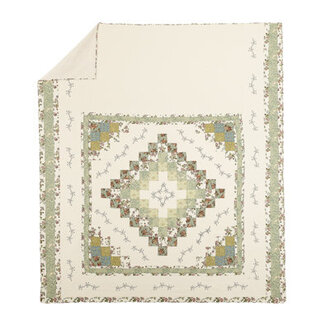Olivia Embroidered Single Bedspread