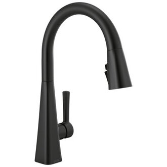 Lenta Pull Down Sprayer Kitchen Sink Faucet, Single Handle Kitchen Faucet