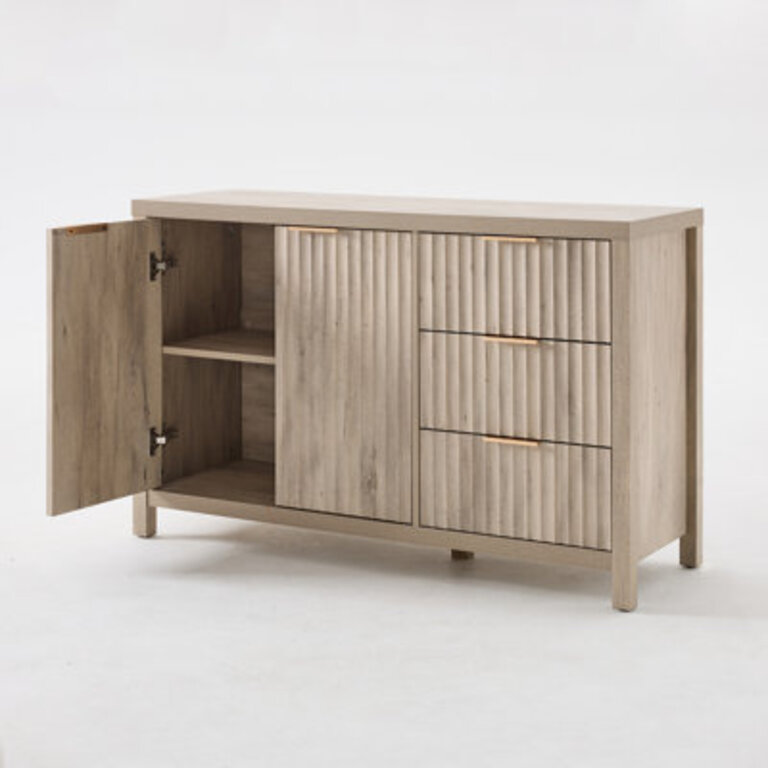 Nicolee 47 3 Drawer Sideboard
