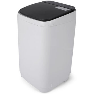Ancheer 1.7 Cubic Feet cu ft High Efficiency Portable Washer  Dryer Combo in White with Child Safety Lock