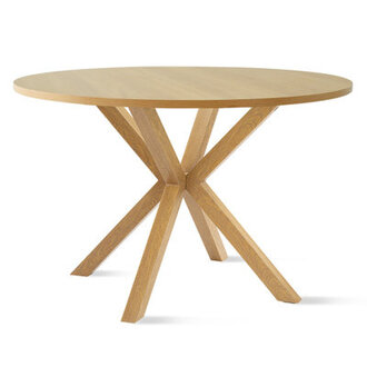 Amileigh 39.4" Black Round Dining Table