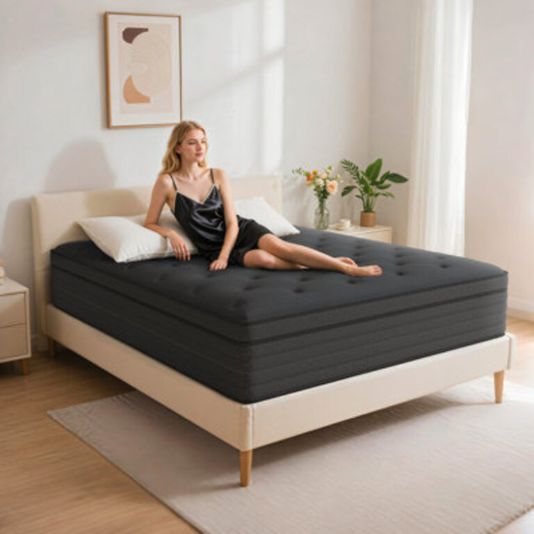 Morganville Medium Pocket Spring Hybrid Mattress Euro Top