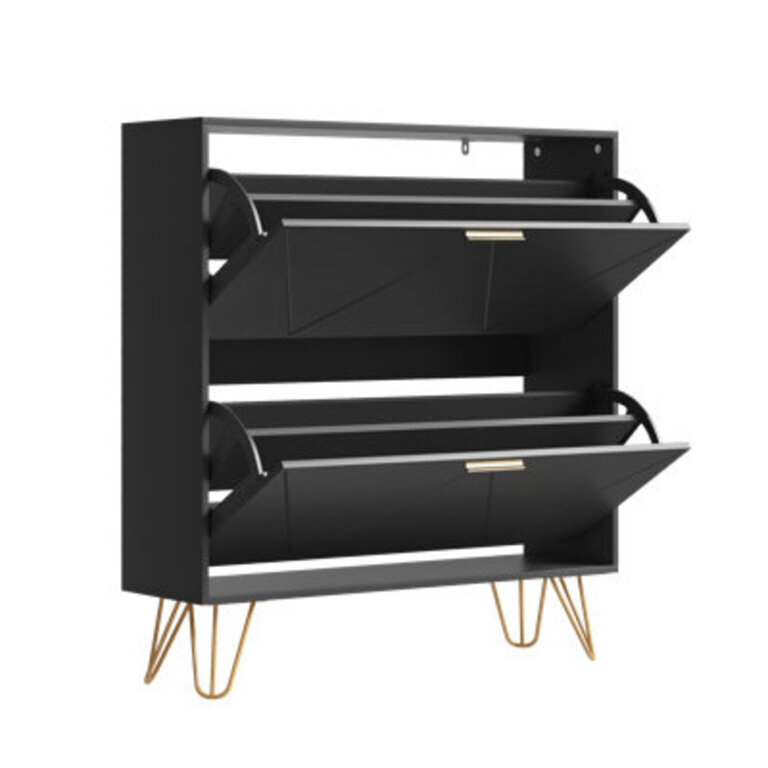 Belper 18 Pair Shoe Storage Cabinet