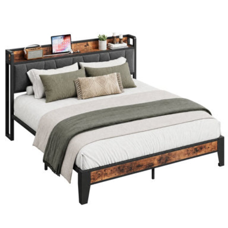 Tharsiga Upholstered Bed