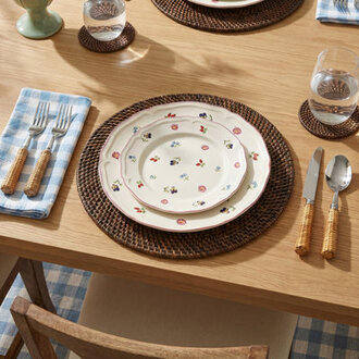 Zadia JuteRattan Charger Plate