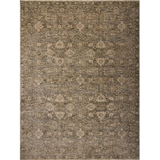 Magnolia Home by Joanna Gaines x Loloi Junie Lagoon  Natural Area Rug