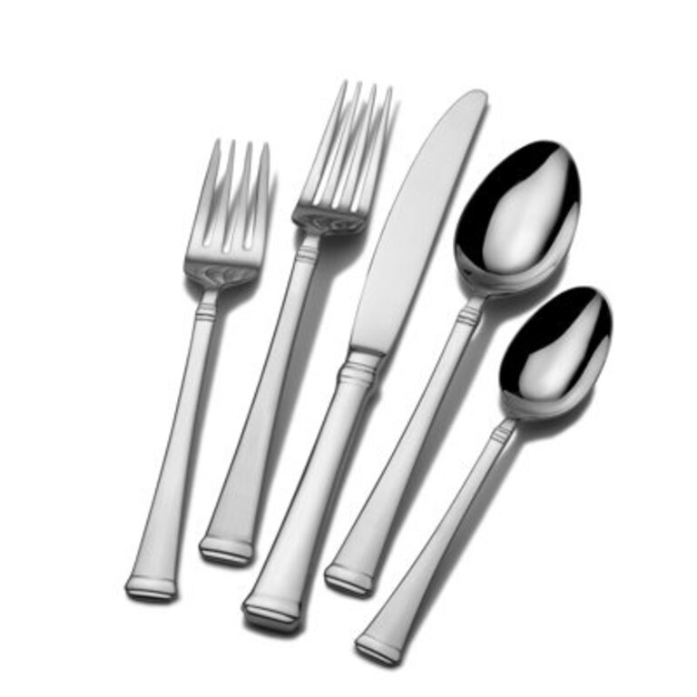 Mikasa Harmony 65-Piece 1810 Stainless Steel Flatware Set Service for 12